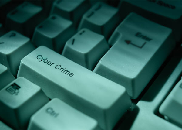 cyber crime keyboard