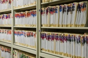 paper charts can be a HIPAA security risk in a medical office