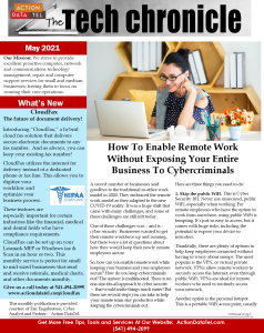 Technology Newsletter May 2021